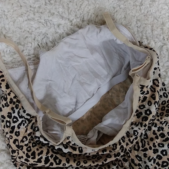 Energie Leopard Spaghetti Shirt Size M - Picture 7 of 9